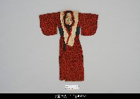 藏品(日本人形戲偶-女性戲服(紅))的圖片